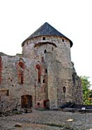 Cesis castle, western tower